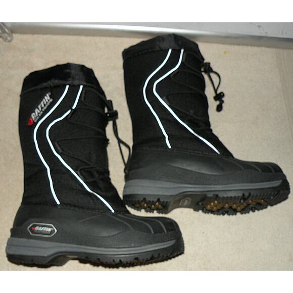 Baffin Polar Proven Men\'s 7 Winter Snow Boots Black Toggle Lace-Up